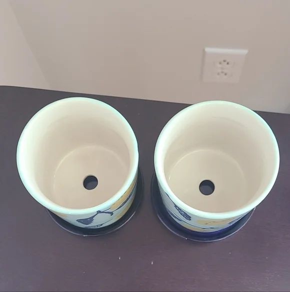 2 Pavo Planter | Patterned Ceramic Planter - Picture 5 of 10